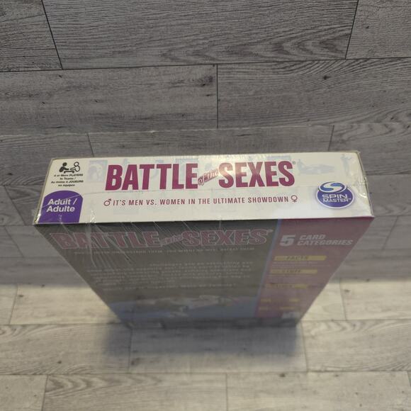 BATTLE OF THE SEXES Adult Board Game by Spin Master Party Game NEW SEALED NIB - Picture 11 of 13